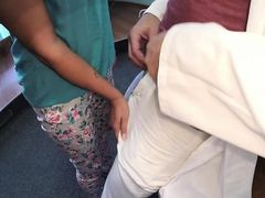 Doctor fucked a naive amateur patient