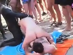 Horny People Fucking Out At The Beach