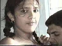 hot desi Indian girl in hardcore action