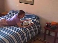 dad and friend spank pretty daughter