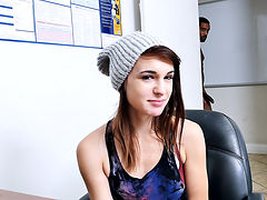 Alice Andrea First Interracial Scene