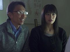 Juicy Japanese woman with big boobs gets eaten out and fucked