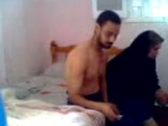 Chubby Arab whore let me finger her swollen pussy gently