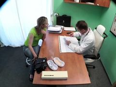 Patient wants her doctor's cock