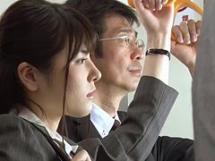 Looks like Yurara can suck the cock in a pretty professional way