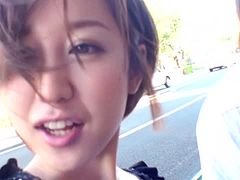 Gorgeous Japanese Babe Taked Cum In Mouth After Fucked