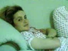 Shy curvy Turkish girlfriend finally shows me her butt in undies